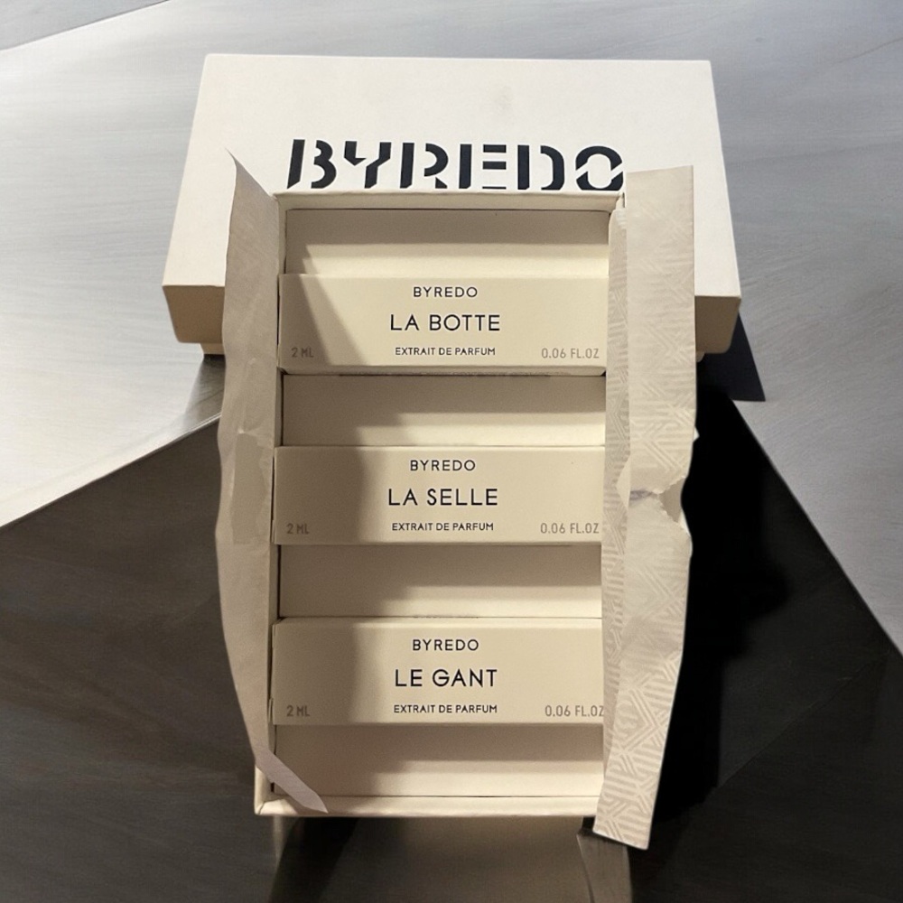 Byredo The Night Veils Collection Extrait de Parfum Trio 0.06 ml each